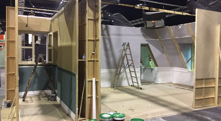 Nuevo plató de 'Acacias 38'