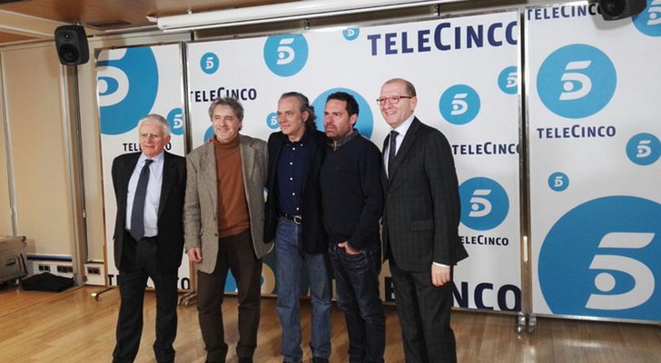 Presentación de 'Vivir sin permiso', la nueva serie de Telecinco protagonizada por José Coronado
