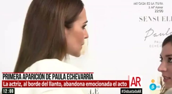 Momento en el que se ha visto emocionada a Paula Echevarría