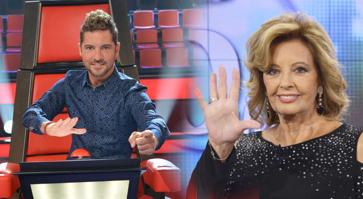 David Bisbal y María Teresa Campos