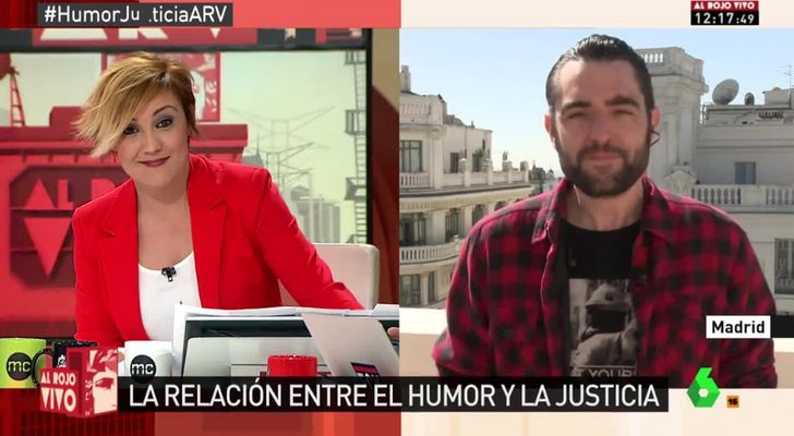 Cristina Pardo conecta con Dani Mateo en 'Al Rojo Vivo'