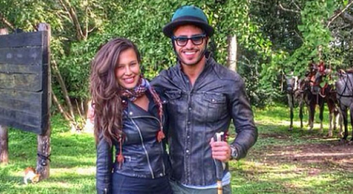 Marco Ferri junto a Michelle Carvalho