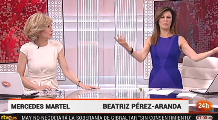 El momento fue camentado por muchos espectadores en redes sociales