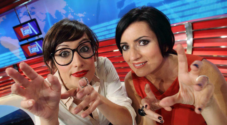 Ana Morgade y Silvia Abril, presentadoras de 'Las noticias de las 2'