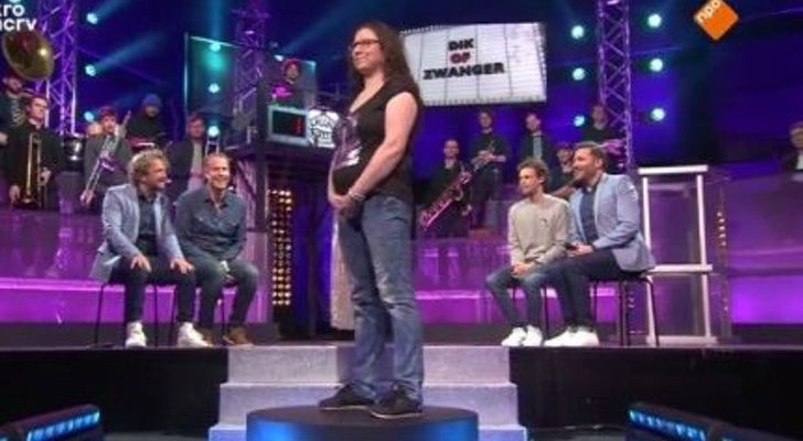 Durante el momento en el que se decide si está embarazada o con sobrepeso