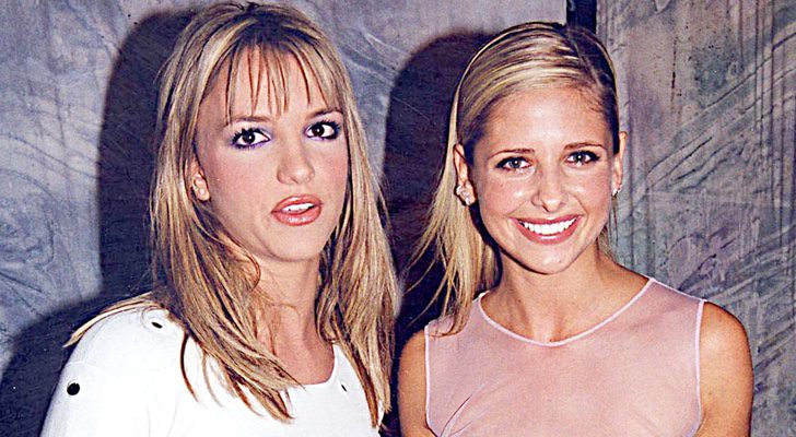  Britney Spears y Sarah Michelle Gellar juntas en los 90