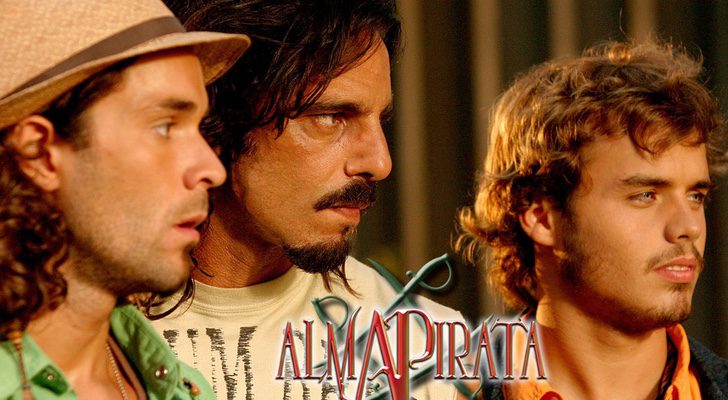 Benjamín Rojas es Cruz en 'Alma Pirata' (2006)