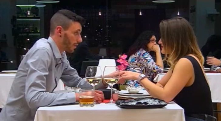 Juan y Patricia en su cita de 'First Dates'