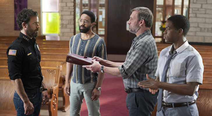 Kevin, John, Matt y Michael de 'The Leftovers'