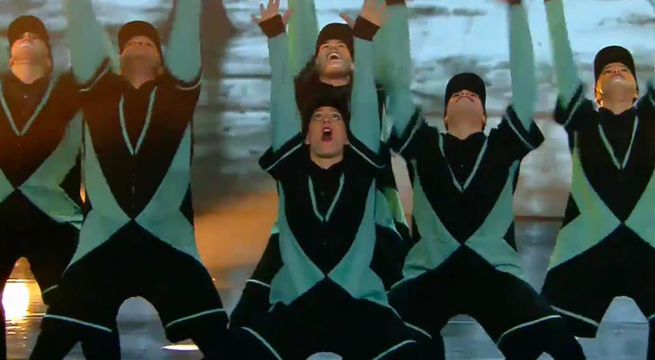 El grupo X-Adows durante su actuación en 'Got Talent España'