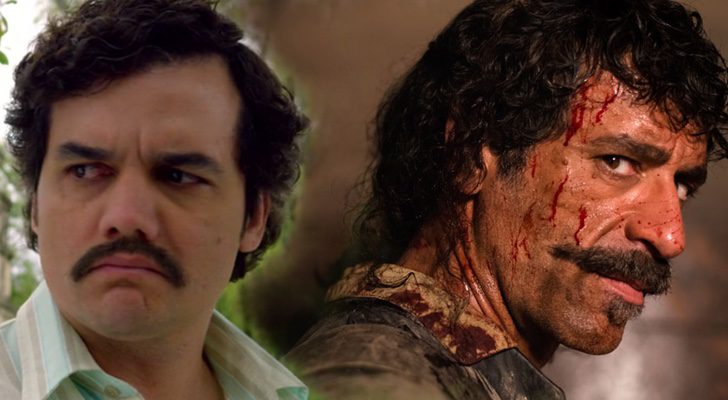 Pablo Escobar (izquierda) y Alonso de Entrerríos