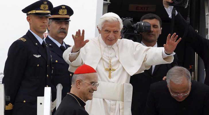 El Papa Benedicto XVI en el Vaticano
