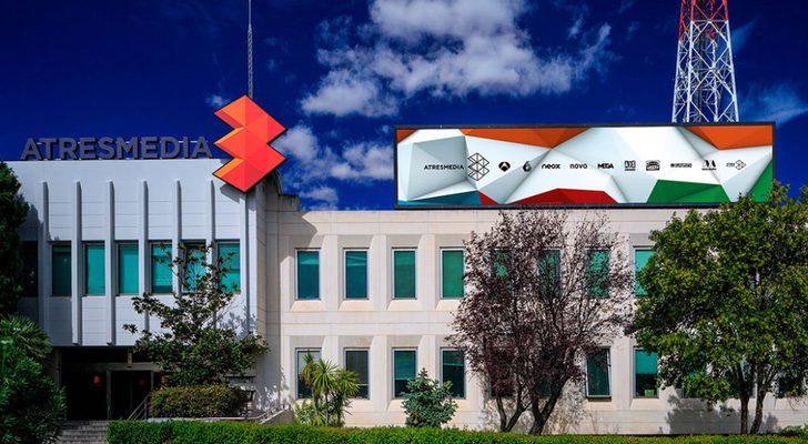 El edificio de Atresmedia en San Sebastián de los Reyes (Madrid)