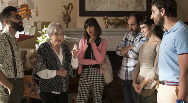 Los protagonistas de "Ocho apellidos catalanes"