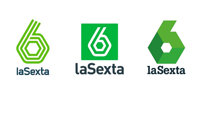 Evolución del logo de laSexta