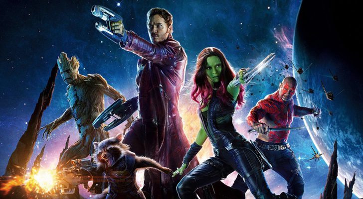 Protagonistas de "Guardianes de una Galaxia, vol. 2"