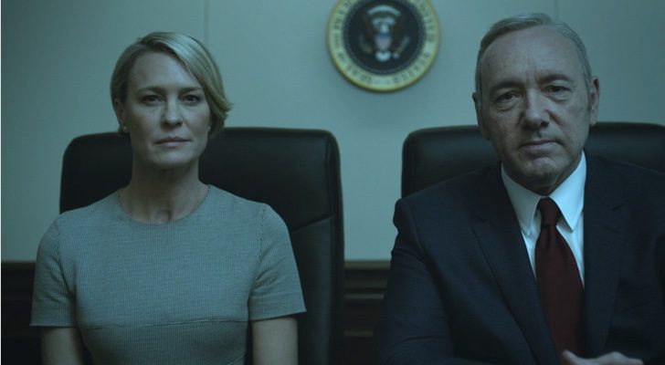 Protagonistas de 'House of Cards'