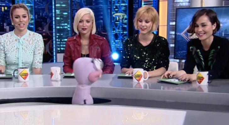 Blanca Suárez, Ana Fernández, Maggie Civantos y Nadia de Santiago en &#39;El Hormiguero&#39;
