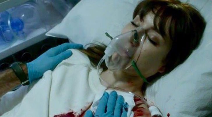 Spencer, herida al inicio del episodio