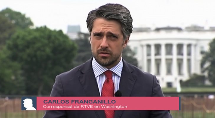 Carlos Franganillo, corresponsal de TVE en Washington, es uno de los periodistas que ha participado en este proyecto