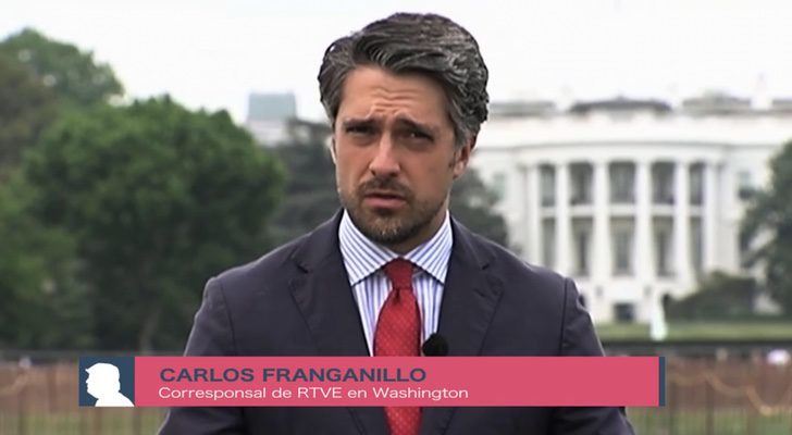 Carlos Franganillo, corresponsal de TVE en Washington, es uno de los periodistas que ha participado en este proyecto