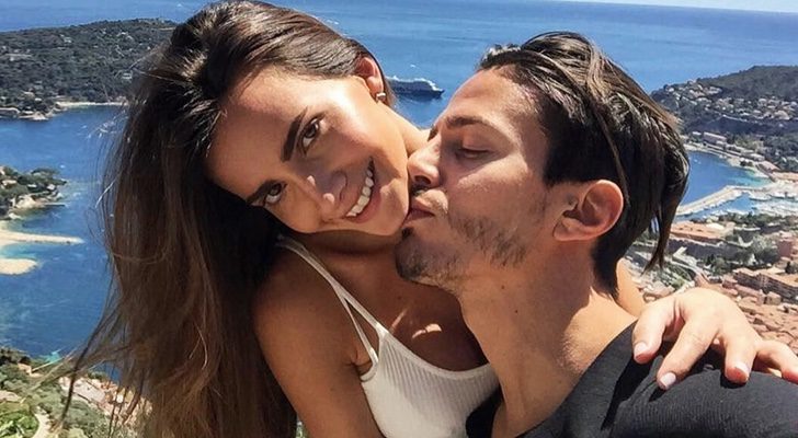 Aylén Milla y Marco Ferri en una imagen de archivo