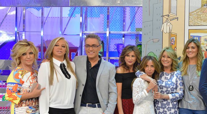 El equipo de 'Sálvame' casi al completo