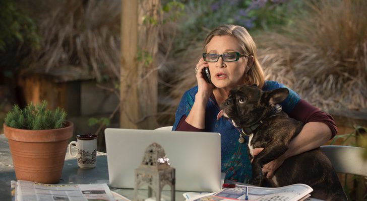 Carrie Fisher en una escena de 'Catastrophe'