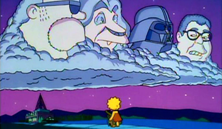 Imagen del capítulo "Alrededor de Springfield" de 'Los Simpson'