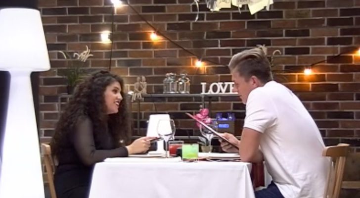 Sara y Alexandru en 'First Dates'