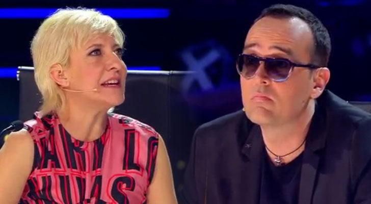 Eva Hache y Risto Mejide