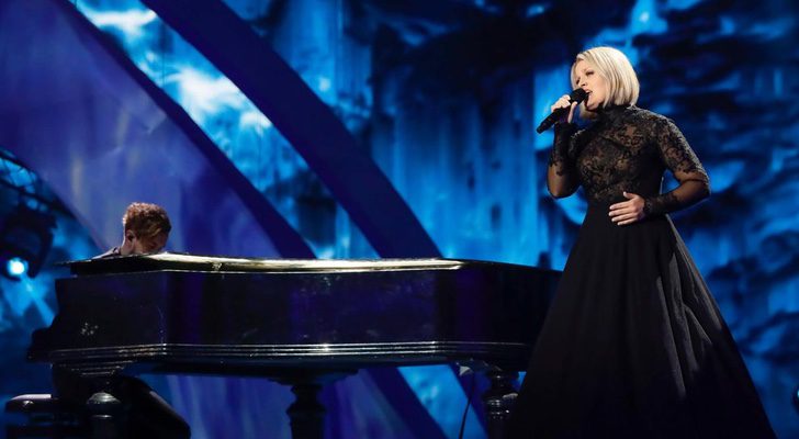 Norma John en su primer ensayo en Eurovisión 2017