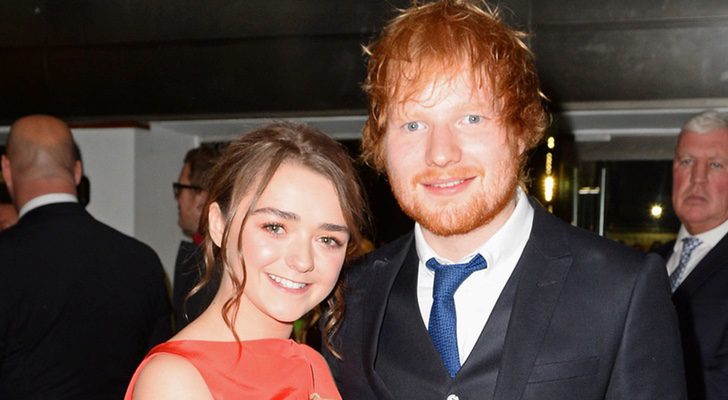 Ed Sheeran y Maisie Williams tendrán una escena juntos en 'Juego de tronos'