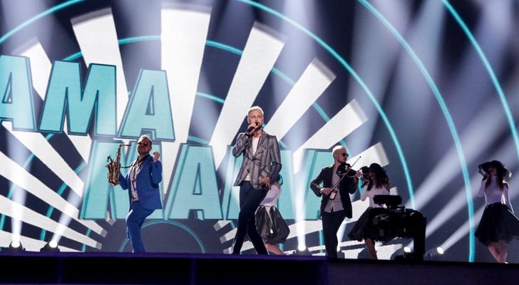 SunStroke Project en su primer ensayo en Eurovisión 2017