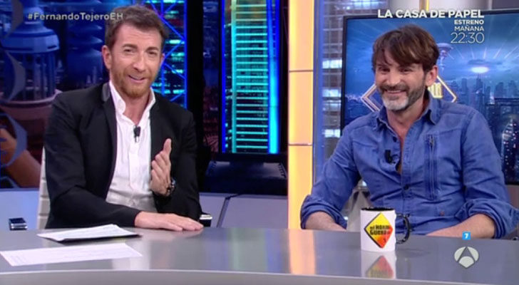 Fernando Tejero en 'El Hormiguero'