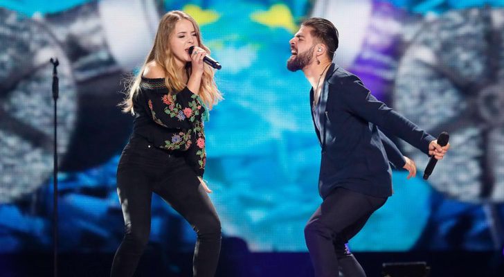 Ilinca & Alex en su primer ensayo en Eurovisión 2017
