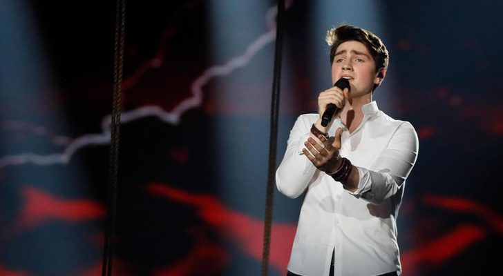 Brendan Murray en su primer ensayo en Eurovisión 2017