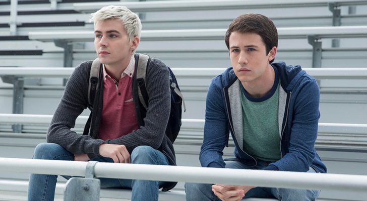 Alex y Clay en 'Por 13 razones'