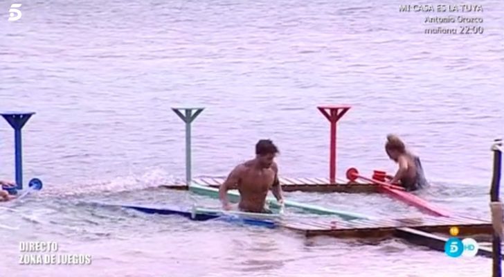 Iván González después de su caída en 'Tierra de nadie'