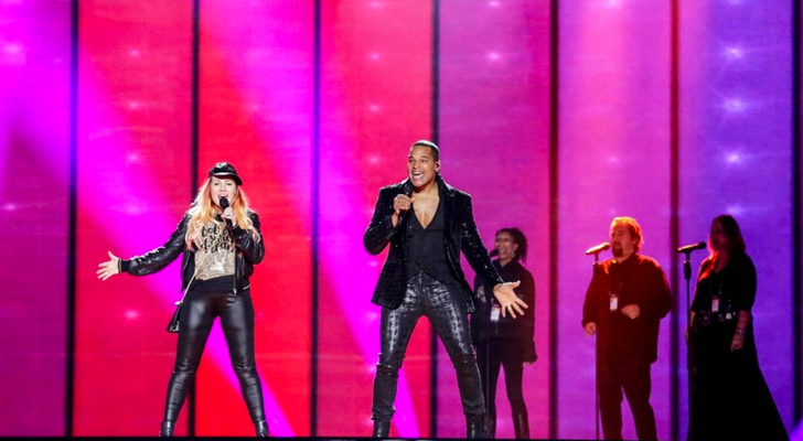 Los artistas que representan al país sobre el escenario