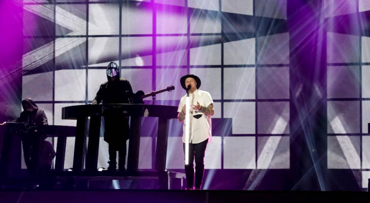 JOWST en su actuación en Kiev