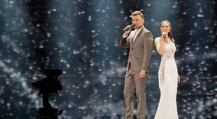 La pareja ha deslumbrado en su primer ensayo