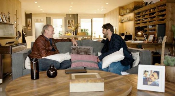 Antonio Orozco con Bertin Osborne en 'Mi casa es la tuya'