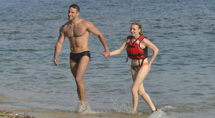 Eliad y Janet durante la primera gala del concurso