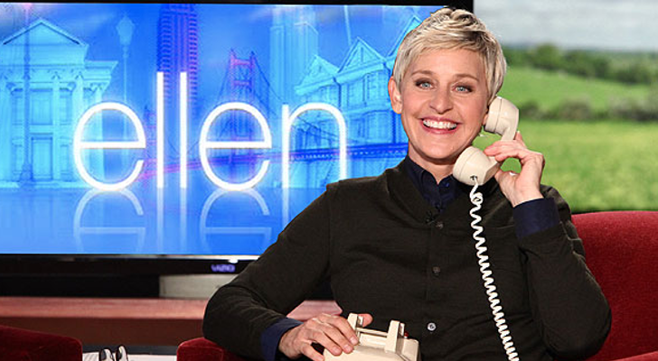 Ellen DeGeneres en su programa
