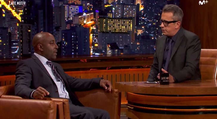 Andreu Buenafuente entrevistando a "El negro del Whatsapp del PP"