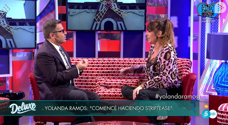 Yolanda Ramos junto a Jorge Javier Vázquez