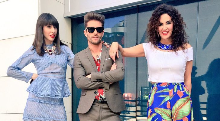 Natalia Ferviú, Pelayo Díaz y Cristina Rodríguez en 'Cámbiame Challenge'