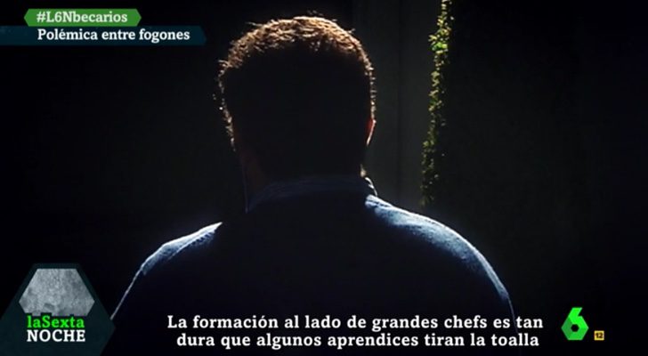 Un becario de cocina en 'laSexta noche'