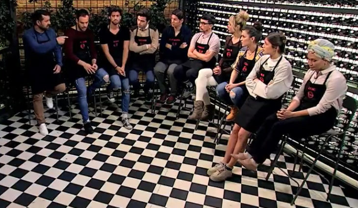 Los concursantes debatieron sobre el compañero al que salvar en 'MasterChef'